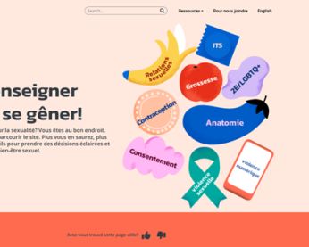 Capture d’écran de la page d’accueil du site Web « Mieux vaut savoir »