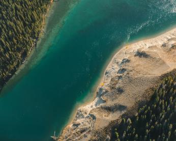 Photo depicting aerial imagery