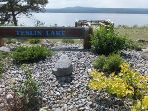 Teslin Lake viewpoint