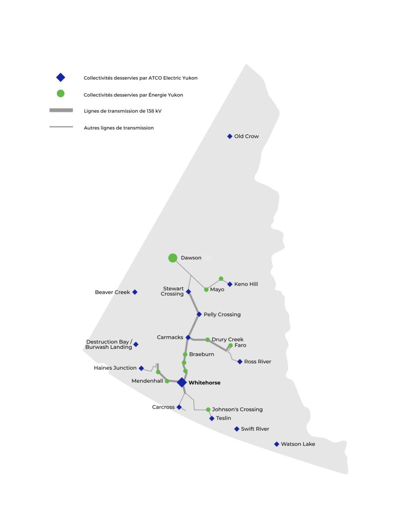 Fournisseurs d’électricité au Yukon