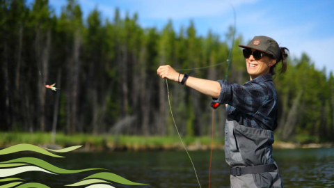 Fly fishing