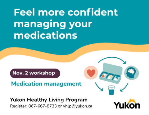 Feel more confident managing your medications, November 2 workshop thumbnail