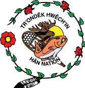 Tr’ondëk Hwëch’in logo