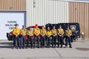Whitehorse’s Southern Lakes fire base left for British Columbia on May 16 to aid in fire response.