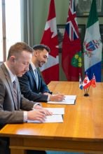 Yukon and Ontario sign partnership agreement to explore energy solutions.