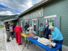 Public Service Week BBQ in Dawson City. Credit: YG.