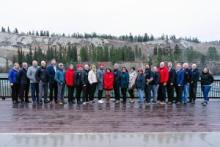 Canada Games Bid Evaluation Committee welcomed to Whitehorse for site visit. Credit: Sarah Lewis