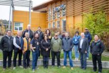 Leaders from the Government of Yukon, Council of Yukon First Nations and Yukon First Nations Chiefs met for the Yukon Forum in the Traditional Territory of the Trʼondëk Hwëchʼin in Dawson. Credit: John Howland.