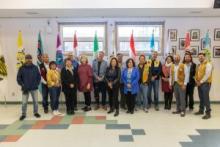 The Council of Yukon First Nations Grand Chief, Yukon First Nations Chiefs, Yukon government Premier and Ministers and MLA for Mayo-Tatchun Jeremy Harper at the Yukon Forum held on Sept. 5, 2024.