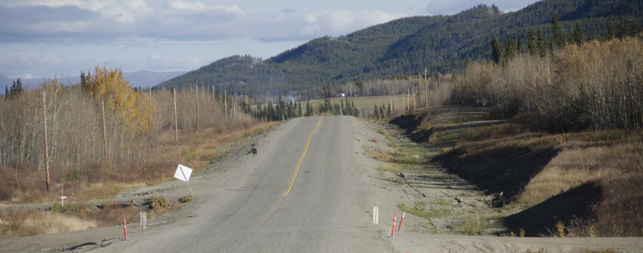 A Yukon highway