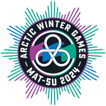 The 2024 Arctic Winter Games logo 