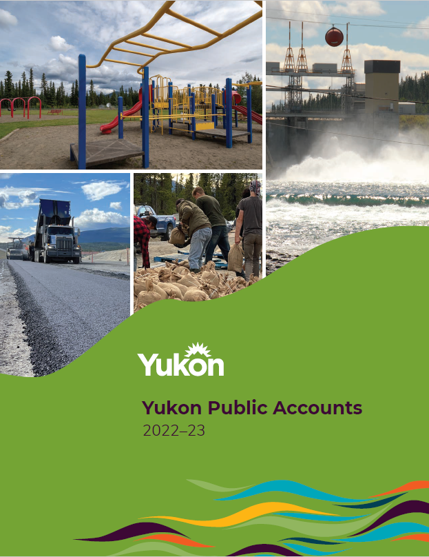 Cover image of the Government of Yukon's 2022–23 Public Accounts