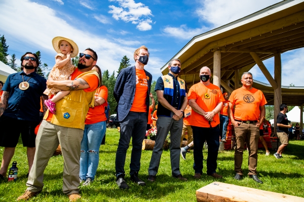 British Columbia, Yukon, Canada, the Kaska Nation, and Indigenous peoples from across the north came together to witness the ceremonial demolition of the Lower Post Residential School.