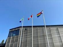 Pride flag. Credit: Yukon Government