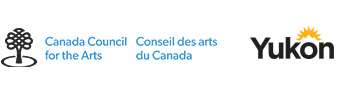 Logos from the the Canada Council for the Arts and the Government of Yukon.