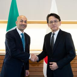 Premier Ranj Pillai and Consul General of Japan for Vancouver Mr. Kohei Maruyama met on February 22, 2023 to discuss shared interests, including engagement in the Arctic, mining exports and tourism. 